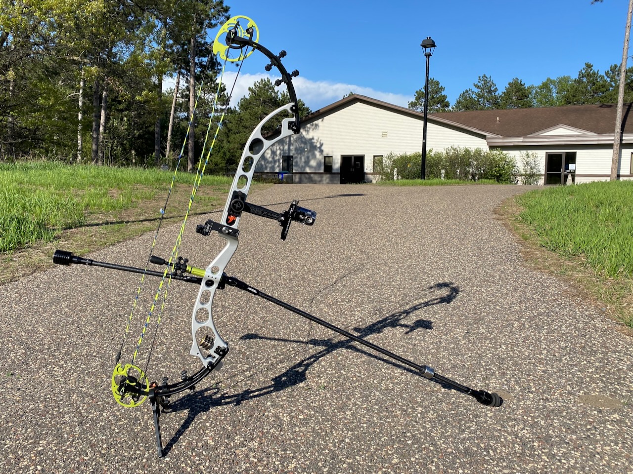 Photo of a compound bow